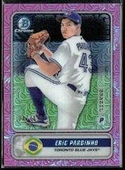 Eric Pardinho [Orange Refractor] #STG-EP Baseball Cards 2020 Bowman Chrome Spanning the Globe Prices