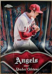 Shohei Ohtani [Red] Baseball Cards 2022 Topps Chrome Logofractor Club Plaques Prices
