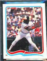 Eddie Murray #62 Baseball Cards 1985 Fleer Star Stickers Prices