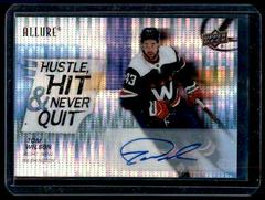 Tom Wilson [Autograph] Hockey Cards 2021 Upper Deck Allure Hustle Hit & Never Quit Prices