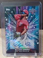 Elijah Green #FC-EG Baseball Cards 2023 Topps Pro Debut Future Cornerstones Autographs Prices