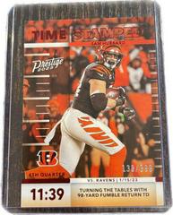 Sam Hubbard [Red] #TS-8 Football Cards 2023 Panini Prestige Time Stamped Prices