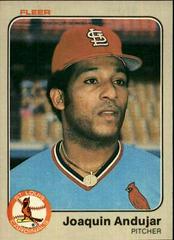Joaquin Andujar Baseball Cards 1983 Fleer Prices