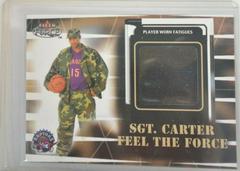 Vince Carter [Sgt. Carter Feel the Force] Basketball Cards 1999 Fleer Force Prices