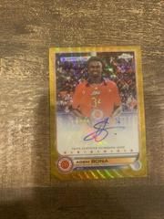 Adem Bona [Gold Wave] Basketball Cards 2022 Topps Chrome McDonald's All-American Autographs Prices