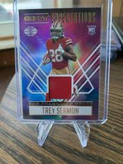 Trey Sermon #GE-TS Football Cards 2021 Panini Illusions Great Expectations Prices