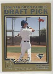 Matt Bush [Gold] Baseball Cards 2004 Topps Traded Prices