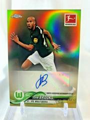 John Brooks [Autograph Gold Refractor] Soccer Cards 2018 Topps Chrome Bundesliga Prices