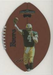 Brett Favre #31 Football Cards 1998 Playoff Contenders Leather Prices