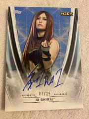 Io Shirai [Blue] Wrestling Cards 2020 Topps WWE Undisputed Autographs Prices