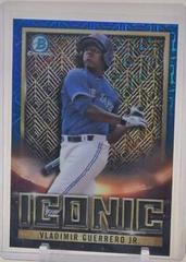Vladimir Guerrero Jr. [Blue] #BI-12 Baseball Cards 2023 Bowman Chrome Iconic Prices