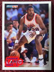 Andrew Lang #159 Basketball Cards 1993 Fleer Prices
