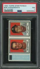 Bob Aspromonte [Al Kaline] Baseball Cards 1962 Topps Stamp Panels Prices