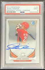Jesse Winker [Chrome Refractor] Baseball Cards 2014 Bowman Prospect Autograph Prices