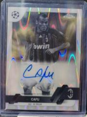 Cafu [Black & White Ray Wave] #CA-C Soccer Cards 2022 Topps Chrome UEFA Club Competitions Autographs Prices