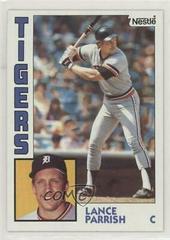Lance Parrish Baseball Cards 1984 Topps Nestle Prices