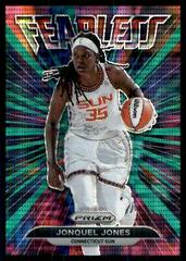 Jonquel Jones [Green Pulsar] Basketball Cards 2022 Panini Prizm WNBA Fearless Prices