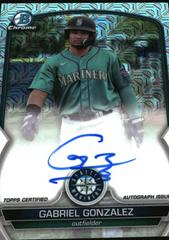 Gabriel Gonzalez Baseball Cards 2023 Bowman Chrome Prospect Mega Box Autographs Prices