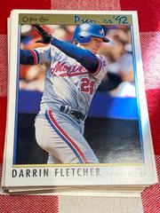 Darrin Fletcher Baseball Cards 1992 O Pee Chee Premier Prices