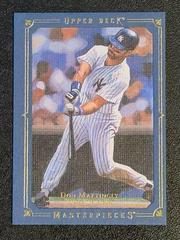 Don Mattingly [Framed Blue 50] Baseball Cards 2008 Upper Deck Masterpieces Prices