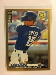Shawn Green [Gold Signature] #9 Baseball Cards 1994 Collector's Choice Prices