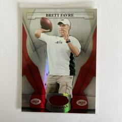 Brett Favre [Mirror Red] Football Cards 2008 Leaf Certified Materials Prices