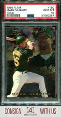 Mark McGwire #150 Baseball Cards 1996 Flair Prices