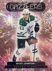 Wyatt Johnston [Pink] #DZ-81 Hockey Cards 2022 Upper Deck Dazzlers Prices