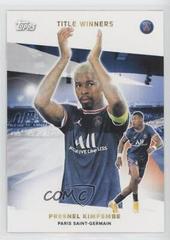Presnel Kimpembe [Title Winners] #38 Soccer Cards 2021 Topps Paris Saint Germain Prices