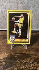 LeBron James [Yellow] Basketball Cards 2022 Panini Hoops Prices