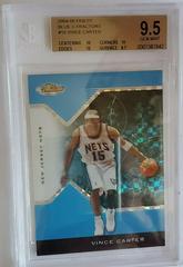 Vince Carter [Blue XFractor] Basketball Cards 2004 Finest Prices