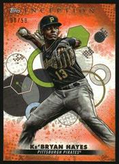 Ke'Bryan Hayes [Orange] Baseball Cards 2022 Topps Inception Prices
