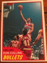 Don Collins East Basketball Cards 1981 Topps Prices