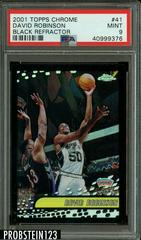 David Robinson [Black Refractor] Basketball Cards 2001 Topps Chrome Prices