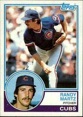 Randy Martz Baseball Cards 1983 Topps Prices