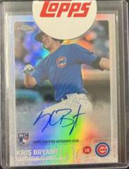 Kris Bryant [Refractor] #AR-KB Baseball Cards 2015 Topps Chrome Autograph Rookies Prices