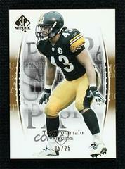 Troy Polamalu [Gold] Football Cards 2003 SP Authentic Prices