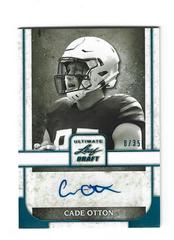 Cade Otton [Platinum Spectrum] #PA-CO1 Football Cards 2022 Leaf Ultimate Draft Portrait Autographs Prices