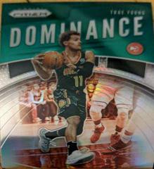 Trae Young [Green Prizm] Basketball Cards 2019 Panini Prizm Dominance Prices
