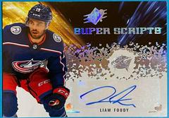 Liam Foudy #SS-LF Hockey Cards 2021 SPx Superscripts Prices