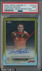 Charles Leclerc [Gold] #CAC-CL Racing Cards 2022 Topps Chrome Formula 1 Autographs Prices