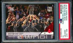 Boston Red Sox Baseball Cards 2018 Topps Now Card of the Month Prices