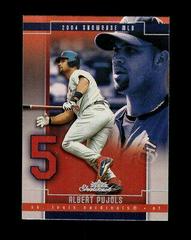 Albert Pujols #86 Baseball Cards 2004 Fleer Showcase Prices