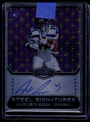 Jaxon Smith Njigba [Vector] #RSSJSN Football Cards 2023 Panini Plates and Patches Rookie Steel Signatures Prices