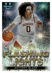 Anthony Black [Speckle] #FL-19 Basketball Cards 2022 Bowman University Best Flashing Lights Prices