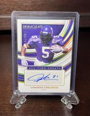 LaDainian Tomlinson [Gold] Football Cards 2022 Panini Immaculate Collegiate All Time Greats Signatures Prices