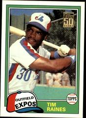 Tim Raines [1981 Reprint] #T101 Baseball Cards 2001 Topps Traded Prices