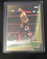 Samir Singh [Gold] Wrestling Cards 2019 Topps WWE Money in the Bank Prices