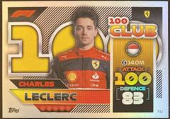 Charles Leclerc [Rainbow Red] #332 Racing Cards 2022 Topps Turbo Attax Formula 1 Prices