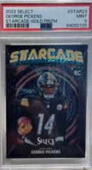 George Pickens [Gold] #STAR-23 Football Cards 2022 Panini Select Starcade Prices